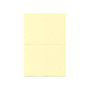JAM Paper® Blank Foldover Cards, A7 Size, 5 x 6 5/8, Ivory, 100/Pack (309940)