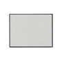JAM Paper® Blank Flat Note Cards, A2 Size, 4 1/4 x 5.5, Grey Linen with Silver Foil Trim, 100/Pack (1754868)