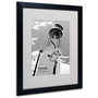 Trademark Fine Art 'Gas Pump' 16" x 20" Black Frame Art (65dcc3a0e0870eb6e13828cb_ud)