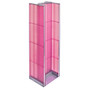 Azar Displays 60" x 16" Pegboard Floor Display H-Spinner pink (65dcc3b6c94d75169dbe7f1d_ud)