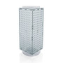 Azar® 20"(H) x 8"(W) x 8"(D) 4-Sided Interlocking Pegboard Display, Clear (65dcc4b5c94d75169dbe8191_ud)