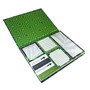 Modish Tropical Adhesive Notes Set, Assorted Sizes, Midnight Palm, 8 Pads/Set (MOD10888)