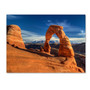 Trademark Fine Art 'Delicate Arch' 14" x 19" Canvas Art (65dcc514e0870eb6e1382cc7_ud)
