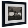 Trademark Fine Art 'Lafayette Square' 11" x 14" Black Frame Art (65dcc520e0870eb6e1382cff_ud)