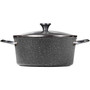 Starfrit 7.2 Quart Stock Pot with Lid, Black (SRFT060742)