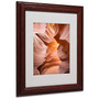 Trademark Fine Art 'Welcome II' 11" x 14" Wood Frame Art (65dcc5b9e0870eb6e1382eed_ud)