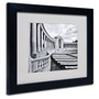 Trademark Fine Art 'Arlington Cemetery' 11" x 14" Black Frame Art (65dcc617e0870eb6e1382ff5_ud)