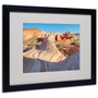 Trademark Fine Art 'Valley of Fire Wave' 16" x 20" Black Frame Art (65dcc646e0870eb6e1383093_ud)