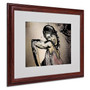 Trademark Fine Art 'Elbow Up Pop' 16" x 20" Wood Frame Art (65dcc64ce0870eb6e13830ab_ud)