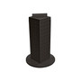Azar 13"H x 4"W Pegboard Counter Gift Card Holder, Black, Each (700229-BLK)