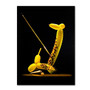 Trademark Fine Art 'Balloon Giraffe' 14" x 19" Canvas Art (65dcc6ece0870eb6e13832d1_ud)