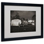 Trademark Fine Art 'Lafayette Square' 16" x 20" Black Frame Art (65dcc703e0870eb6e13832e7_ud)