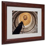 Trademark Fine Art 'US Capitol Rotunda' 11" x 14" Wood Frame Art (65dcc70ee0870eb6e1383323_ud)