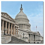 Trademark Global Gregory Ohanlon "Capitol- East Front" Canvas Art, 24" x 24" (65dcc7d4e0870eb6e138359f_ud)