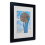 Trademark Fine Art 'World In Our Hands' 11" x 14" Black Frame Art (65dcc812e0870eb6e1383675_ud)