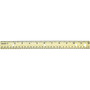 Westcott® 12" Wood Ruler, Brown, 36/Box (17724)