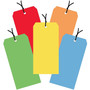 BOX 4 3/4" x 2 3/8" #5 13 Point Pre-Strung Shipping Tags, Assorted (65dcd36be74359cde4f63993_ud)