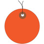BOX 2" Pre-Wired Plastic Circle Tags, Orange (65dcd5d569f2e5103baa9a1c_ud)