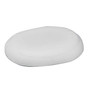DMI® 18" x 15" x 3" Foam Contoured Ring Cushion, Polyester/Cotton Cover, White (65dceec3e8837636b119f100_ud)