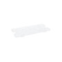 Cambro 1/3 Size Camwear® Pan Grate, 3/5" H x 10 4/9" W x 4 5/8" D, Clear (30CWD135)