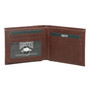ROOTS Sutherland Faux Leather RFID Blocking Bi-Fold Wallet, Brown (R22854-2S-BRN)