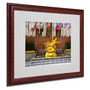 CATeyes 'Prometheus' Matted Framed Art - 16x20 Inches - Wood Frame (65dcf189e8837636b119fedf_ud)