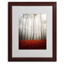 Trademark Philippe Sainte-Laudy "Leafless" Art, White Matte With Wood Frame, 16" x 20" (65dcf194e8837636b119ff3b_ud)