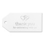 HBH™ "Thank You" Linked at the Heart Favor Cards, White (65dcf1b7e8837636b11a00e8_ud)