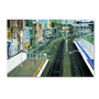 Trademark Fine Art 22" x 32" Wooden Frame Where The Journey Starts (65dcf1f0e8837636b11a03a7_ud)