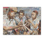 Trademark Fine Art ''Blues Boys'' by Ines Kouidis 24" x 32" Canvas Art (ALI0980-C2432GG)