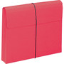 Smead 2" Expansion Wallet with String, Letter Size, Red, 10/Box (77205)