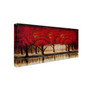 Trademark Rio "Parade of Red Trees II" Gallery-Wrapped Canvas Art, 24" x 47" (65dcf273e8837636b11a09fa_ud)