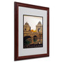 Trademark Fine Art 'Denmark' 16" x 20" Wood Frame Art (65dcf2e1e8837636b11a0fb4_ud)