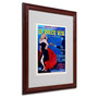 Trademark Fine Art 'La Dolce Vita' 16" x 20" Wood Frame Art (65dcf308e8837636b11a111d_ud)