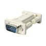 StarTech DB9 RS232 Serial Null Modem Adapter, Male to Male, White (1108585)