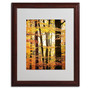 Trademark Philippe Sainte-Laudy "Between Us" Art, White Matte With Wood Frame, 16" x 20" (65dcf32fe8837636b11a132f_ud)