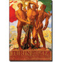 Trademark Global Adolfo Carolis "Turin 1911" Canvas Art, 48" x 36" (65dcf336e8837636b11a136c_ud)