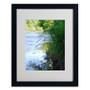 Trademark Monica Fleet "Lani" Art, White Matte W/Black Frame, 16" x 20" (65dcf348e8837636b11a1449_ud)