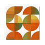 Trademark Fine Art Michelle Calkins 'Four Suns Quartered 2.0' 14" x 14" Canvas Stretched (190836073108)