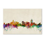 Trademark Fine Art 12" x 19" Wood Frame Cincinnati, Ohio (65dcf36fe8837636b11a150f_ud)