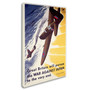 Trademark "Great Britain Will Pursue War Against.." Gallery-Wrapped Canvas Art, 12" x 19" (65dcf37ce8837636b11a1541_ud)
