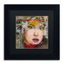 Trademark Fine Art Andrea 'Esmeralda' 11 x 11 Framed Art Print (MA0605-W1111MF)