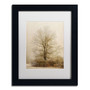 Trademark Fine Art Lois Bryan 'Tan Tones in the Fog' 11 x 14 Framed Art Print (LBR0286-B1114MF)