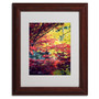 Trademark Philippe Sainte-Laudy "Red vs Yellow" Art, White Matte With Wood Frame, 11" x 14" (65dcf3d6e8837636b11a16d3_ud)