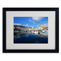 Trademark Philippe Sainte-Laudy "Bastia-Corsica" Art, White Matte With Black Frame, 16" x 20" (65dcf3d6e8837636b11a16d6_ud)