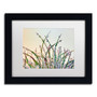 Trademark Fine Art Cora Niele 'Dewy Grass' 11" x 14" Matted Framed (190836252008)
