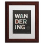 Trademark Fine Art Kavan & Co 'The Unexpected' 11 x 14 Framed Art Print (ALI0614-W1114MF)