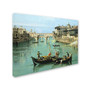 Trademark Canaletto "Arno River and Ponte Vecchio" Gallery-Wrapped Canvas Art, 14" x 19" (65dcf41ee8837636b11a1850_ud)