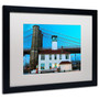 Trademark CATeyes "Brooklyn 1" Art, White Matte W/Black Frame, 16" x 20" (65dcf469e8837636b11a19a6_ud)