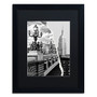 Trademark Fine Art ''Live in Paris and New York'' by Philippe Hugonnard 16" x 20" Black Matted Black Frame (PH0117-B1620BMF)